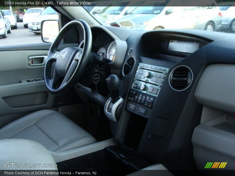 Taffeta White / Gray 2009 Honda Pilot EX-L 4WD