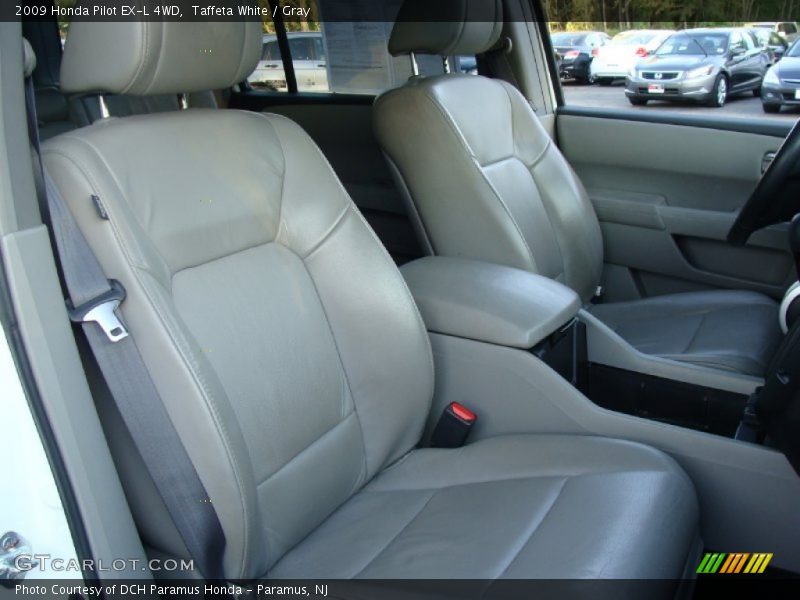 Taffeta White / Gray 2009 Honda Pilot EX-L 4WD