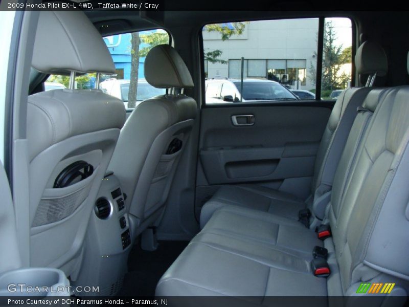 Taffeta White / Gray 2009 Honda Pilot EX-L 4WD