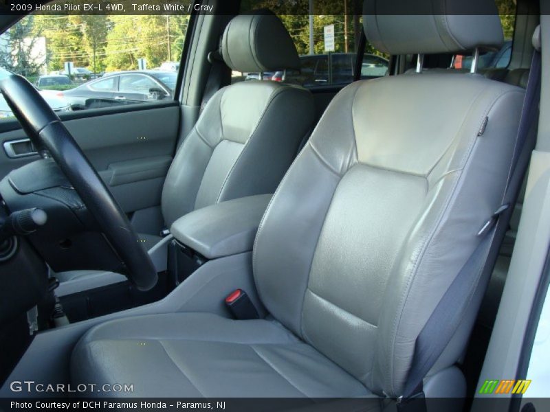 Taffeta White / Gray 2009 Honda Pilot EX-L 4WD