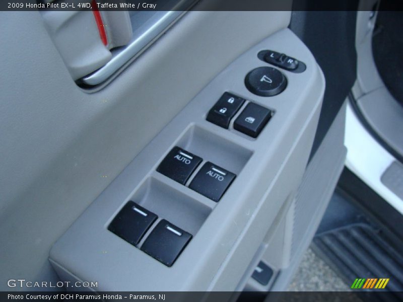 Taffeta White / Gray 2009 Honda Pilot EX-L 4WD