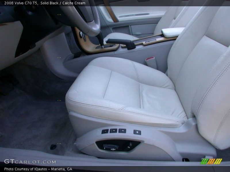 Solid Black / Calcite Cream 2008 Volvo C70 T5