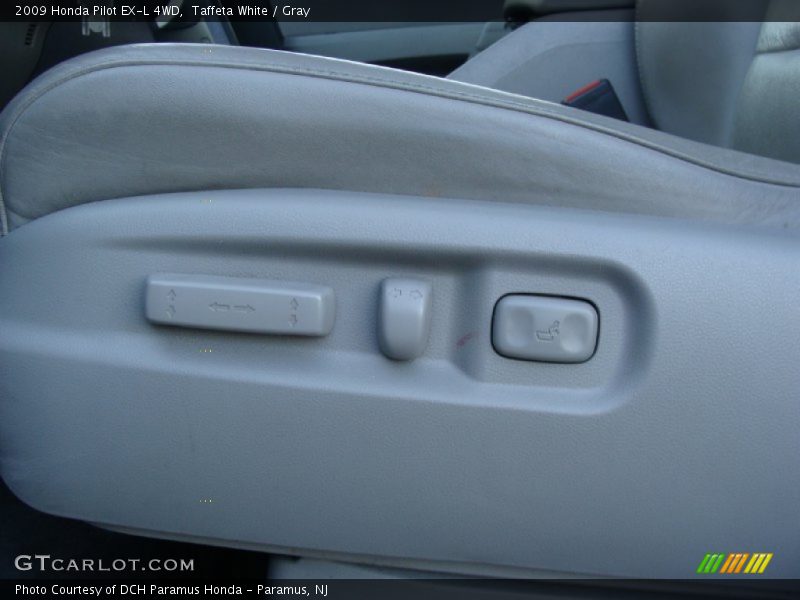 Taffeta White / Gray 2009 Honda Pilot EX-L 4WD