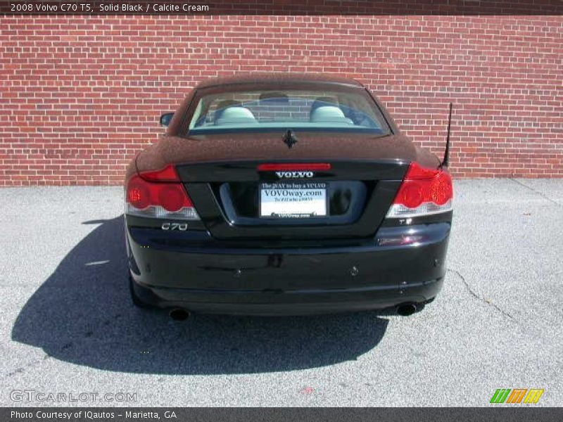 Solid Black / Calcite Cream 2008 Volvo C70 T5