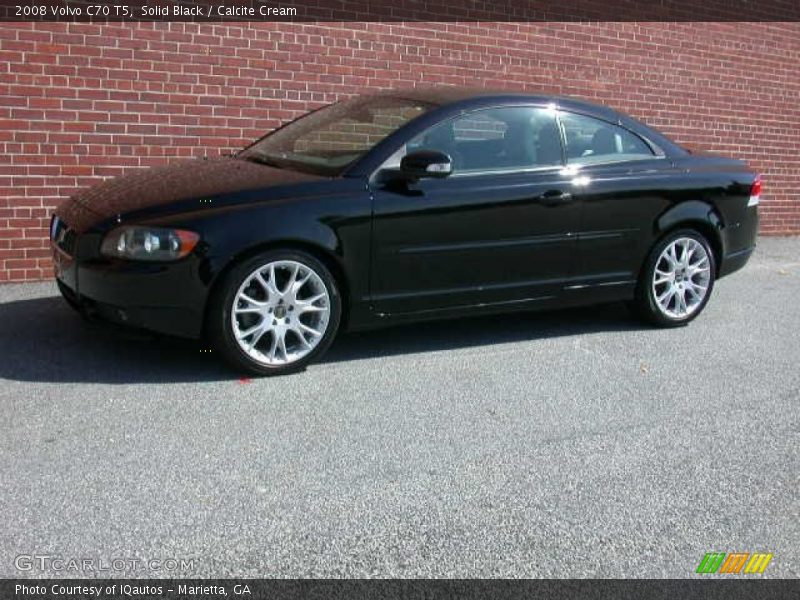 Solid Black / Calcite Cream 2008 Volvo C70 T5