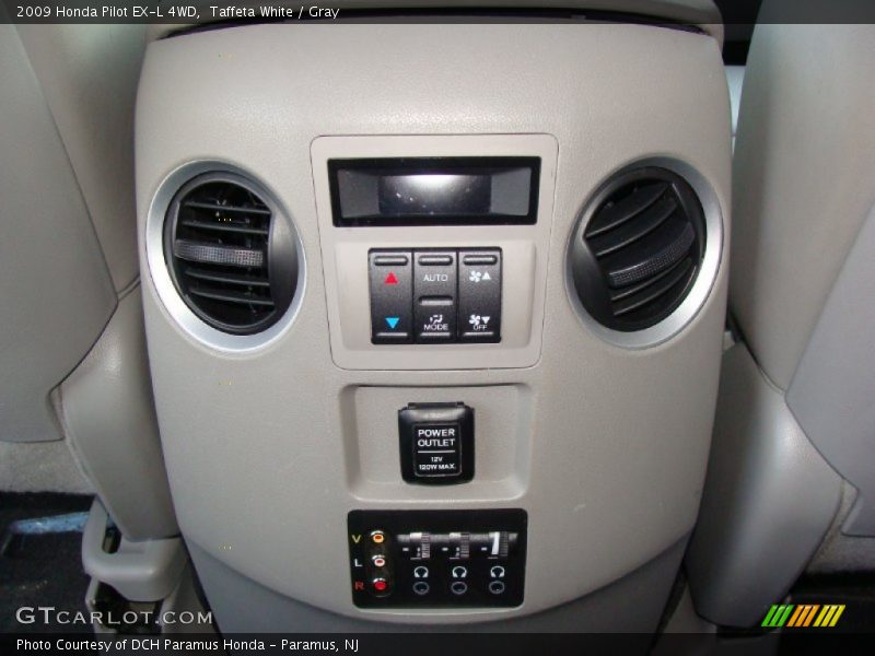 Taffeta White / Gray 2009 Honda Pilot EX-L 4WD