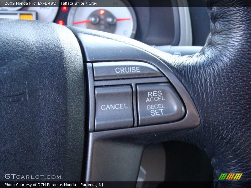 Taffeta White / Gray 2009 Honda Pilot EX-L 4WD