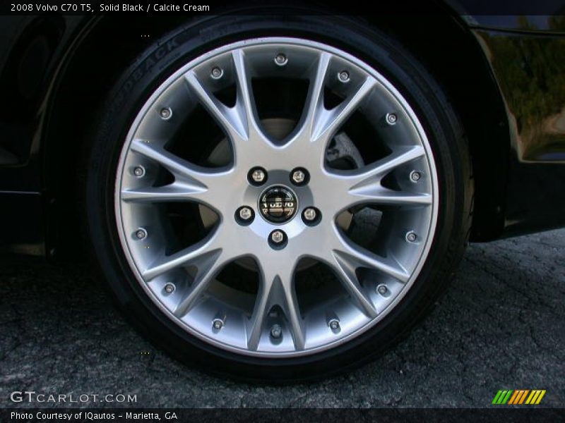Solid Black / Calcite Cream 2008 Volvo C70 T5