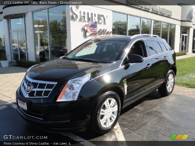 Black Raven / Ebony/Titanium 2011 Cadillac SRX FWD