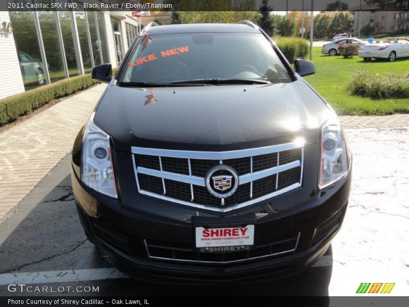 Black Raven / Ebony/Titanium 2011 Cadillac SRX FWD