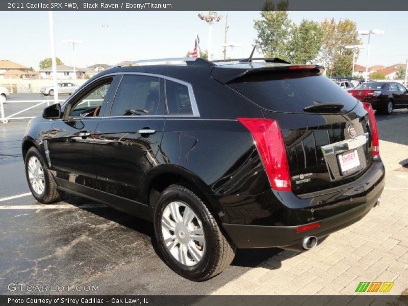 Black Raven / Ebony/Titanium 2011 Cadillac SRX FWD