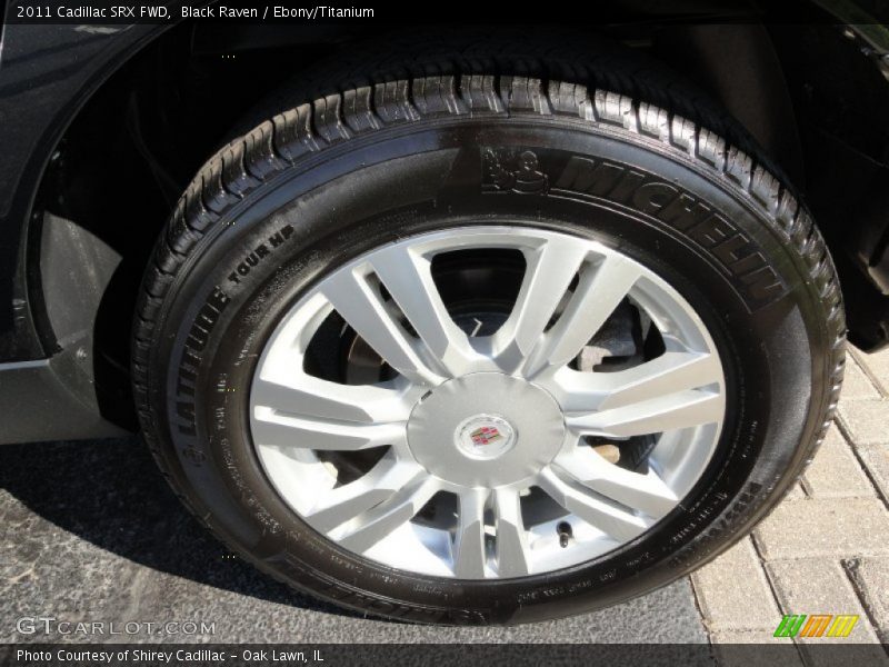 Black Raven / Ebony/Titanium 2011 Cadillac SRX FWD