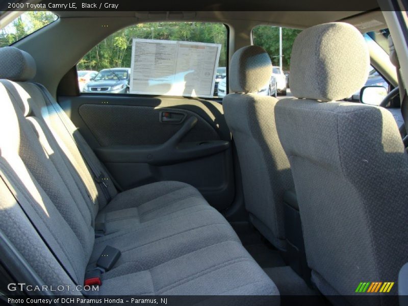 Black / Gray 2000 Toyota Camry LE