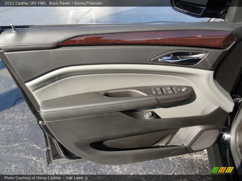 Black Raven / Ebony/Titanium 2011 Cadillac SRX FWD