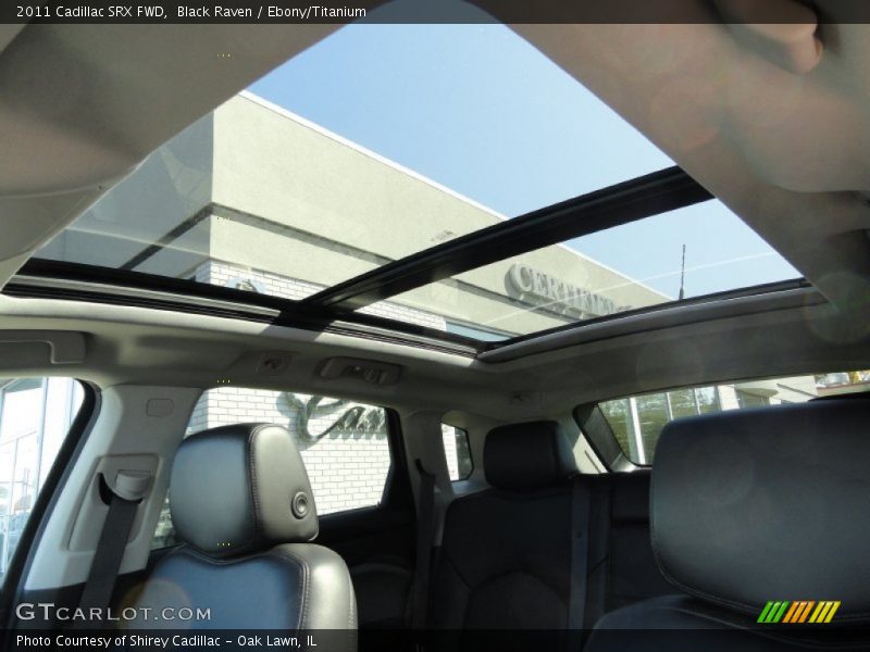 Black Raven / Ebony/Titanium 2011 Cadillac SRX FWD