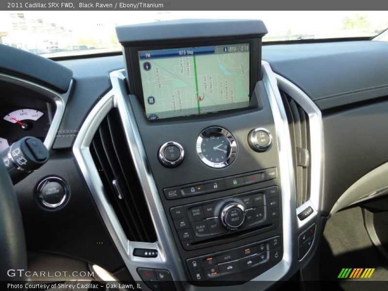Black Raven / Ebony/Titanium 2011 Cadillac SRX FWD