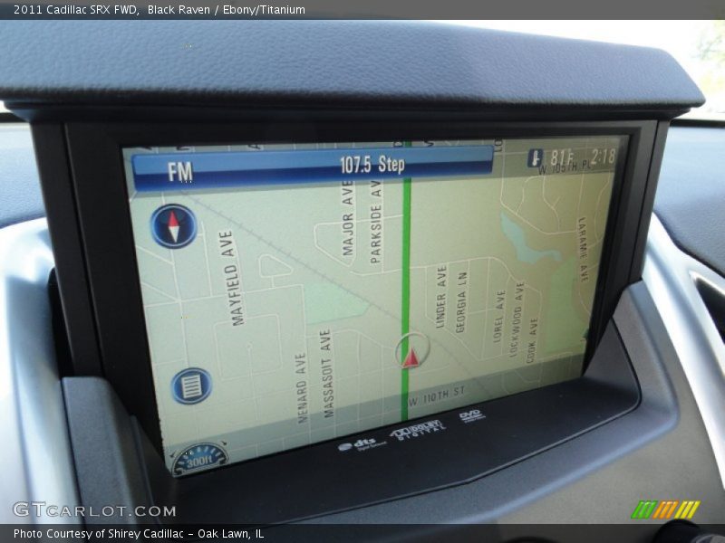 Black Raven / Ebony/Titanium 2011 Cadillac SRX FWD