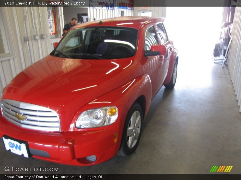 Victory Red / Ebony 2010 Chevrolet HHR LT