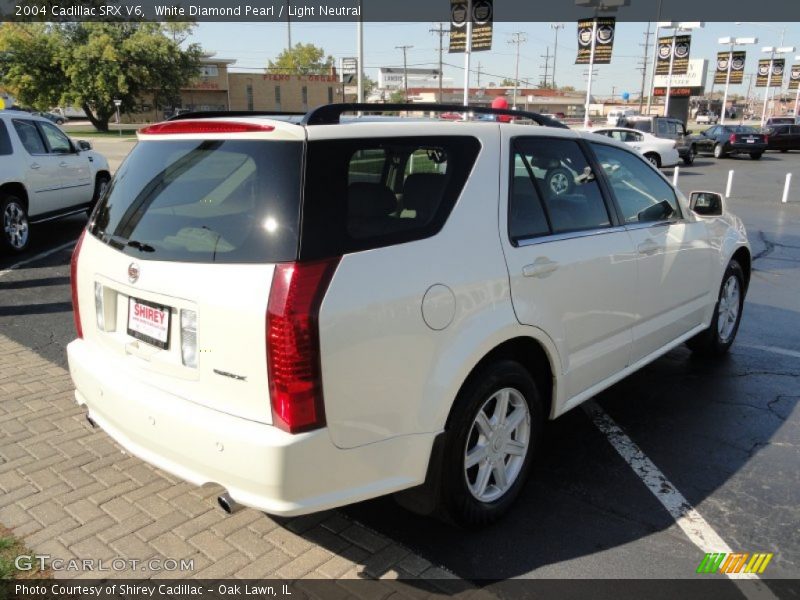 White Diamond Pearl / Light Neutral 2004 Cadillac SRX V6