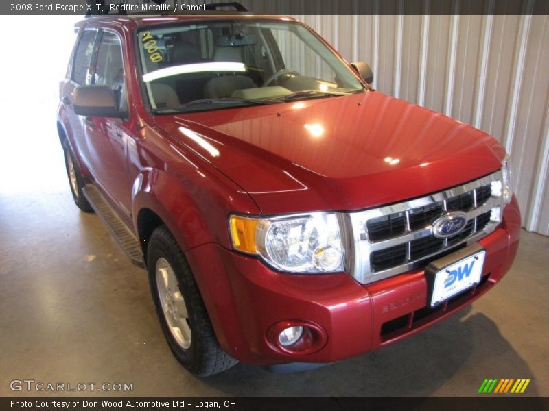 Redfire Metallic / Camel 2008 Ford Escape XLT