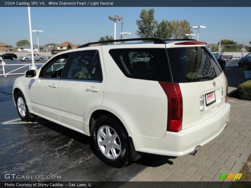 White Diamond Pearl / Light Neutral 2004 Cadillac SRX V6