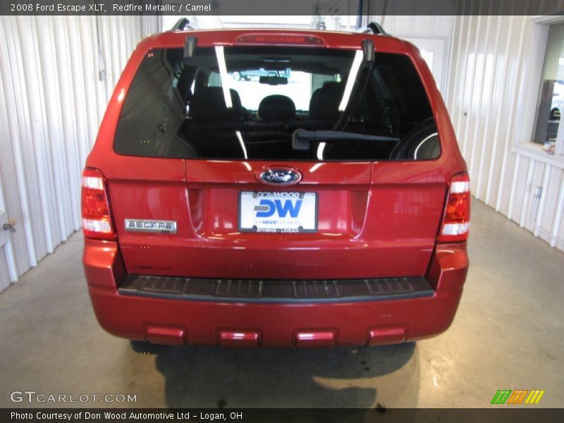 Redfire Metallic / Camel 2008 Ford Escape XLT