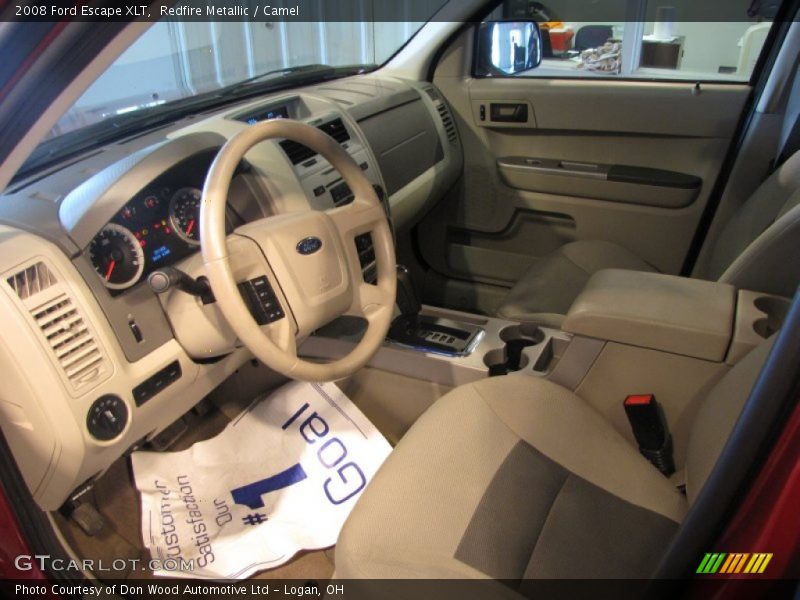 Redfire Metallic / Camel 2008 Ford Escape XLT