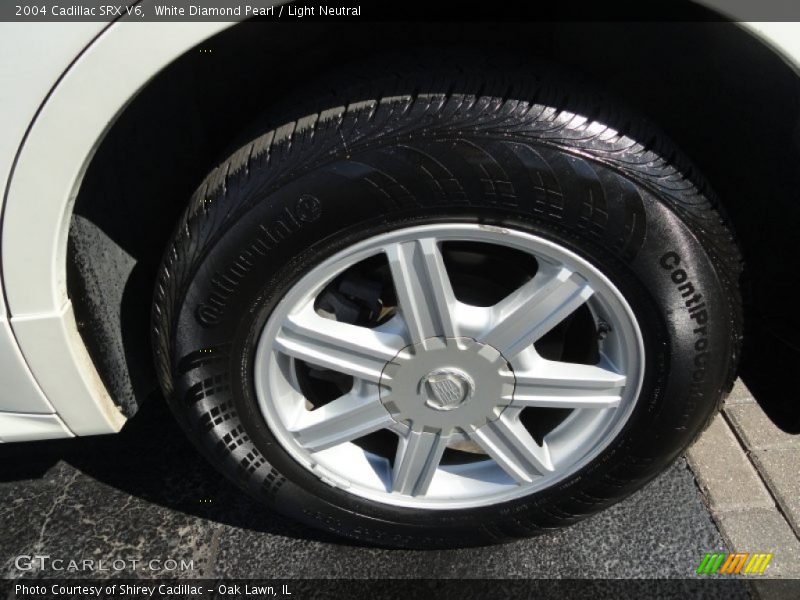 White Diamond Pearl / Light Neutral 2004 Cadillac SRX V6