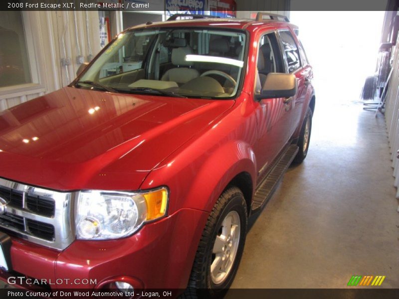 Redfire Metallic / Camel 2008 Ford Escape XLT