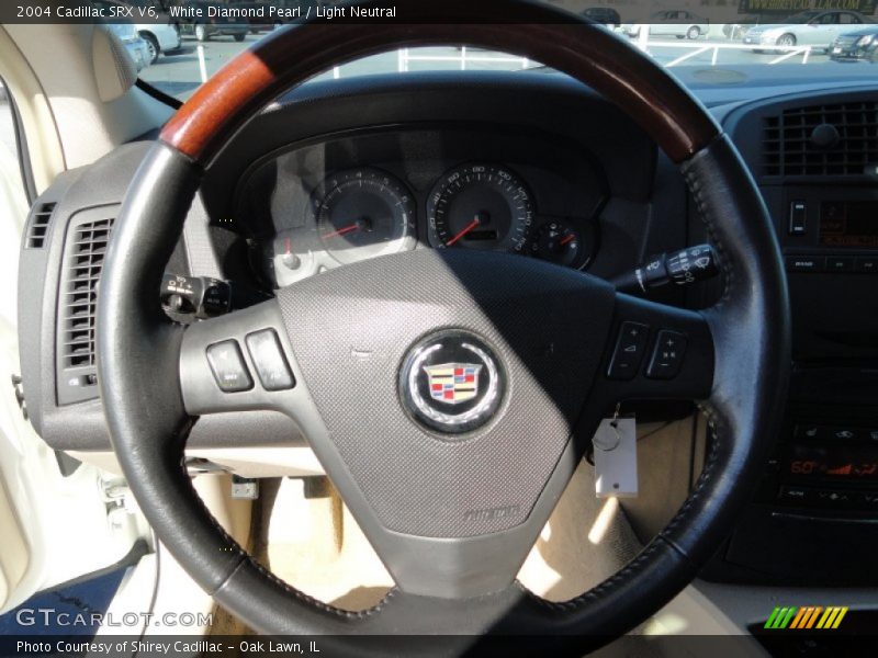 White Diamond Pearl / Light Neutral 2004 Cadillac SRX V6