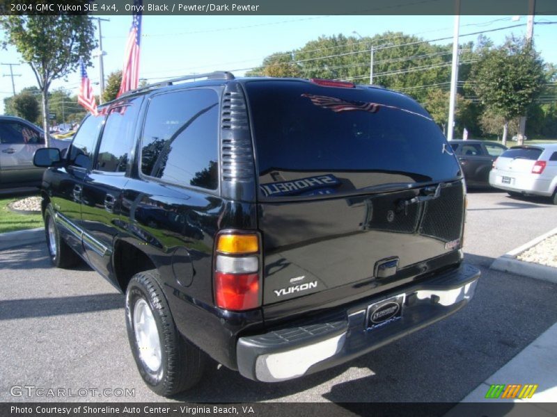 Onyx Black / Pewter/Dark Pewter 2004 GMC Yukon SLE 4x4