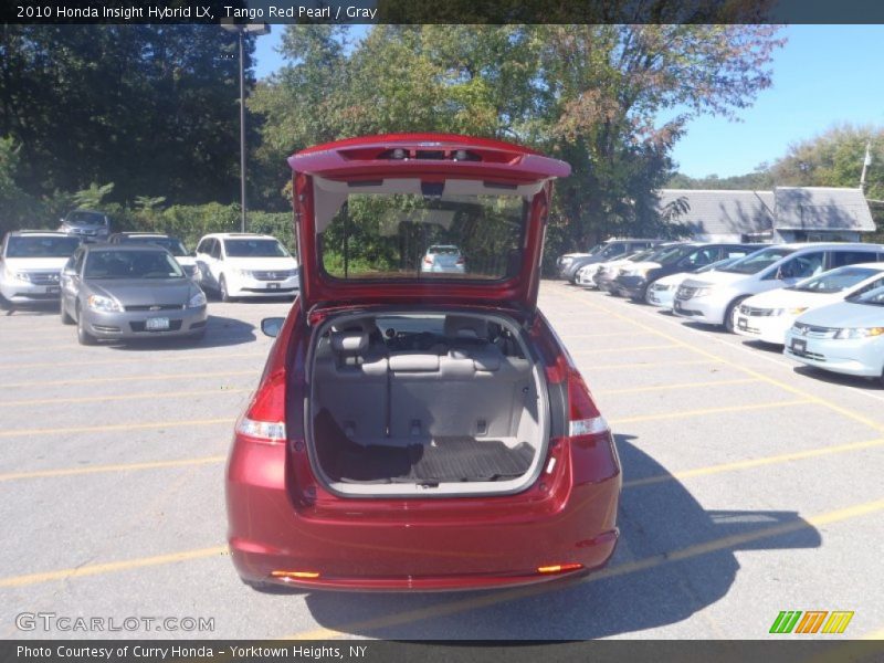 Tango Red Pearl / Gray 2010 Honda Insight Hybrid LX