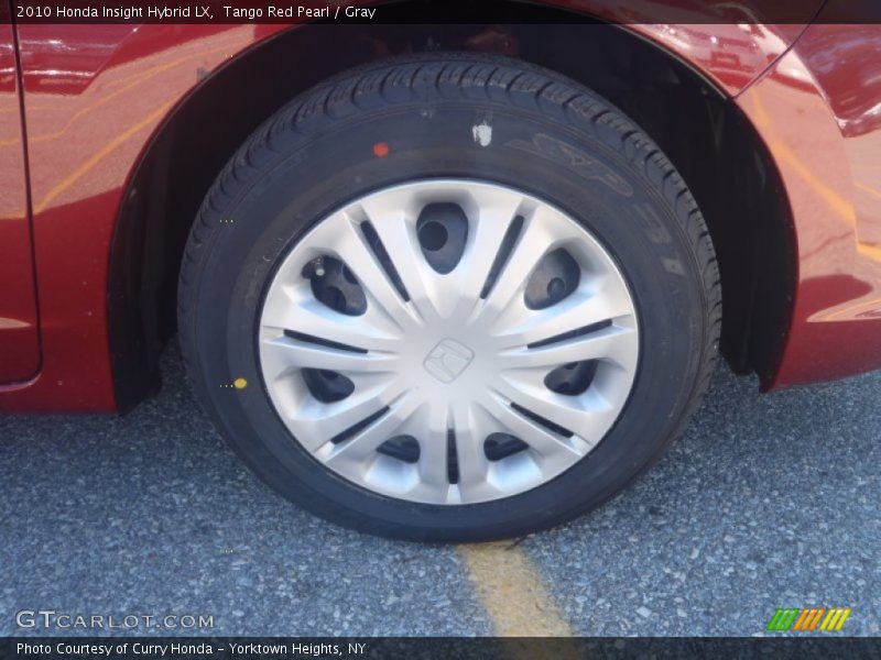 Tango Red Pearl / Gray 2010 Honda Insight Hybrid LX