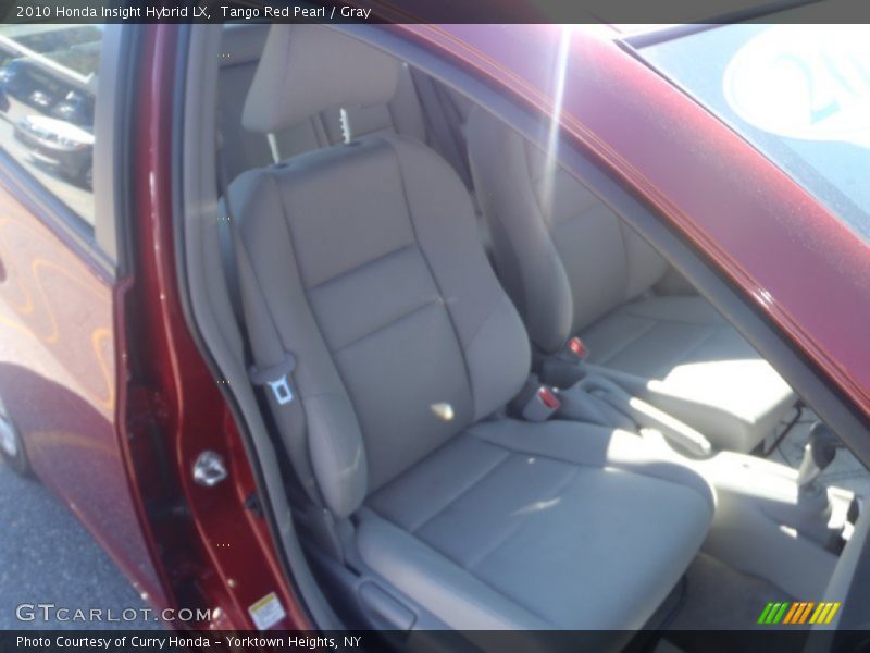 Tango Red Pearl / Gray 2010 Honda Insight Hybrid LX