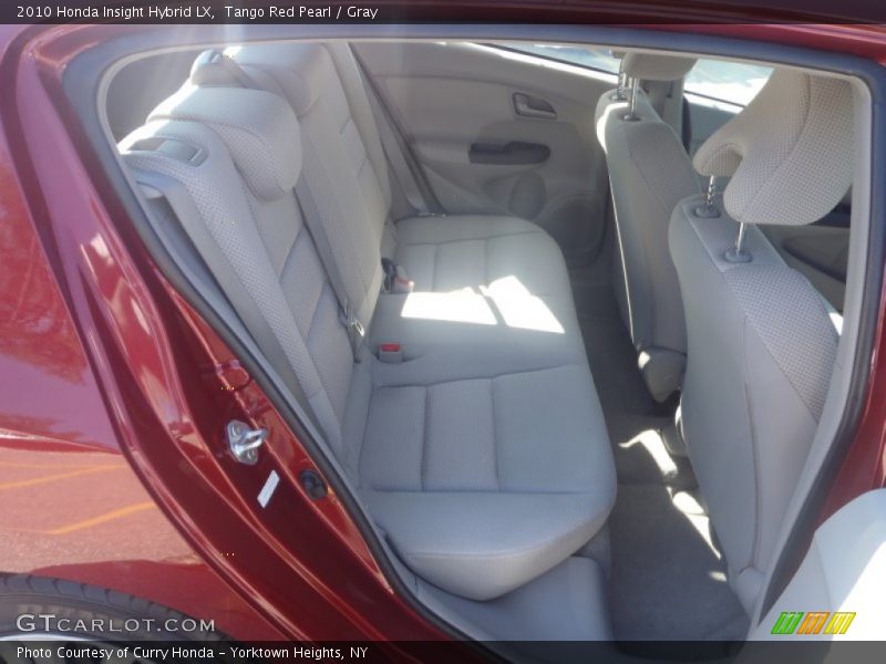 Tango Red Pearl / Gray 2010 Honda Insight Hybrid LX