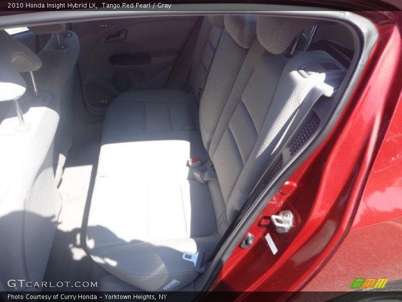 Tango Red Pearl / Gray 2010 Honda Insight Hybrid LX