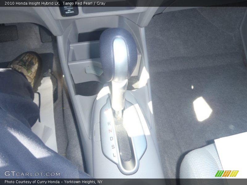 Tango Red Pearl / Gray 2010 Honda Insight Hybrid LX