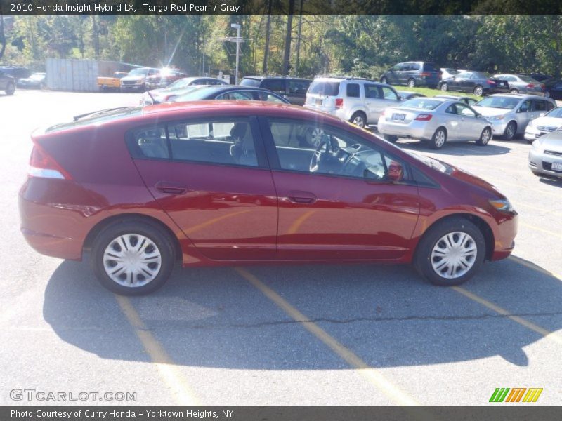 Tango Red Pearl / Gray 2010 Honda Insight Hybrid LX