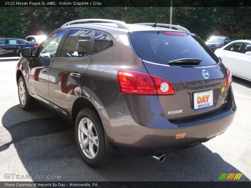 Iridium Graphite / Gray 2010 Nissan Rogue SL AWD