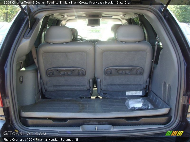 Brilliant Black Crystal Pearlcoat / Medium Slate Gray 2004 Chrysler Town & Country Touring