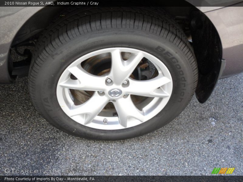 Iridium Graphite / Gray 2010 Nissan Rogue SL AWD