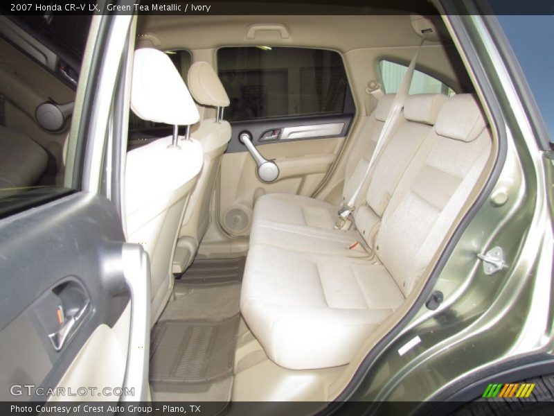 Green Tea Metallic / Ivory 2007 Honda CR-V LX