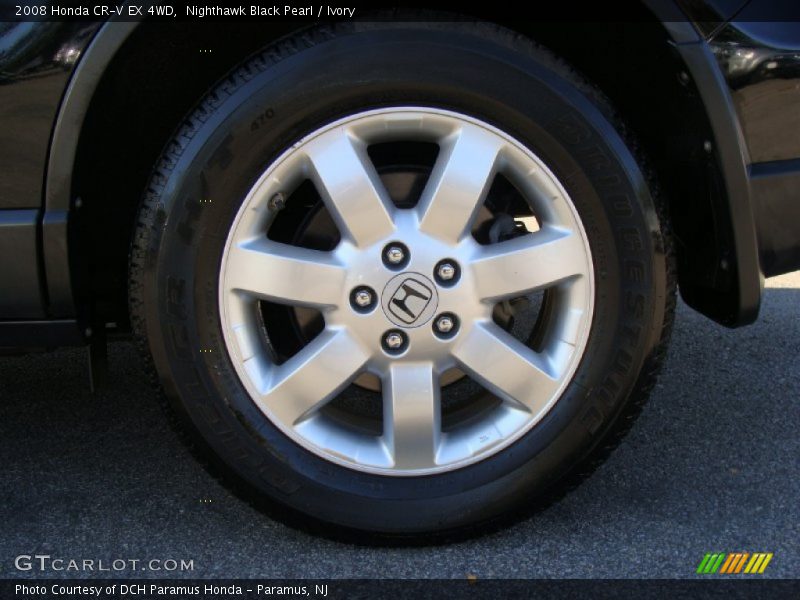 Nighthawk Black Pearl / Ivory 2008 Honda CR-V EX 4WD
