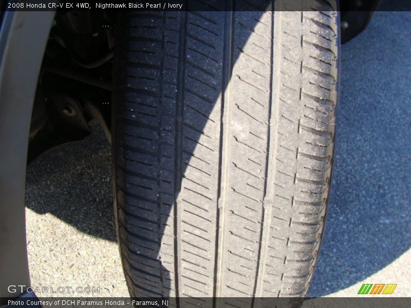 Nighthawk Black Pearl / Ivory 2008 Honda CR-V EX 4WD