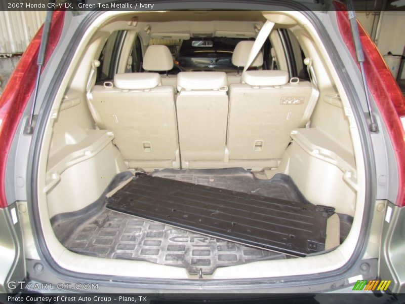 Green Tea Metallic / Ivory 2007 Honda CR-V LX