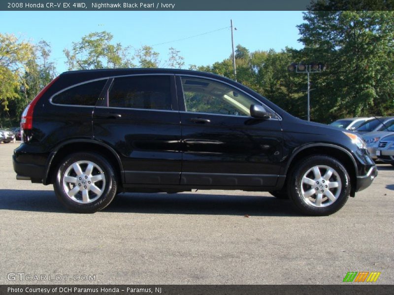 Nighthawk Black Pearl / Ivory 2008 Honda CR-V EX 4WD
