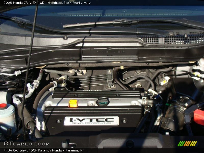 Nighthawk Black Pearl / Ivory 2008 Honda CR-V EX 4WD