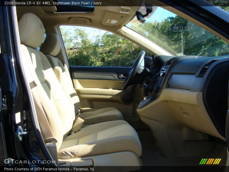 Nighthawk Black Pearl / Ivory 2008 Honda CR-V EX 4WD