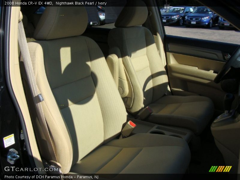 Nighthawk Black Pearl / Ivory 2008 Honda CR-V EX 4WD