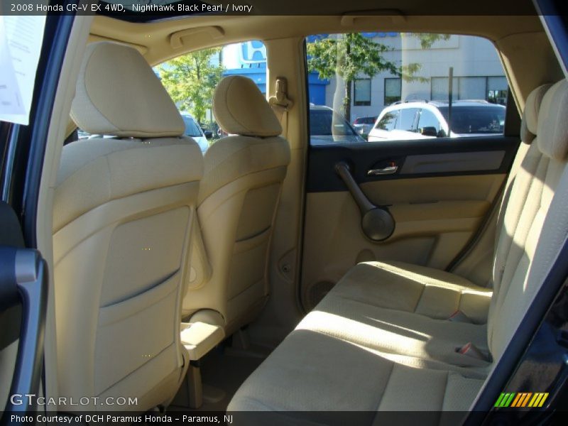 Nighthawk Black Pearl / Ivory 2008 Honda CR-V EX 4WD